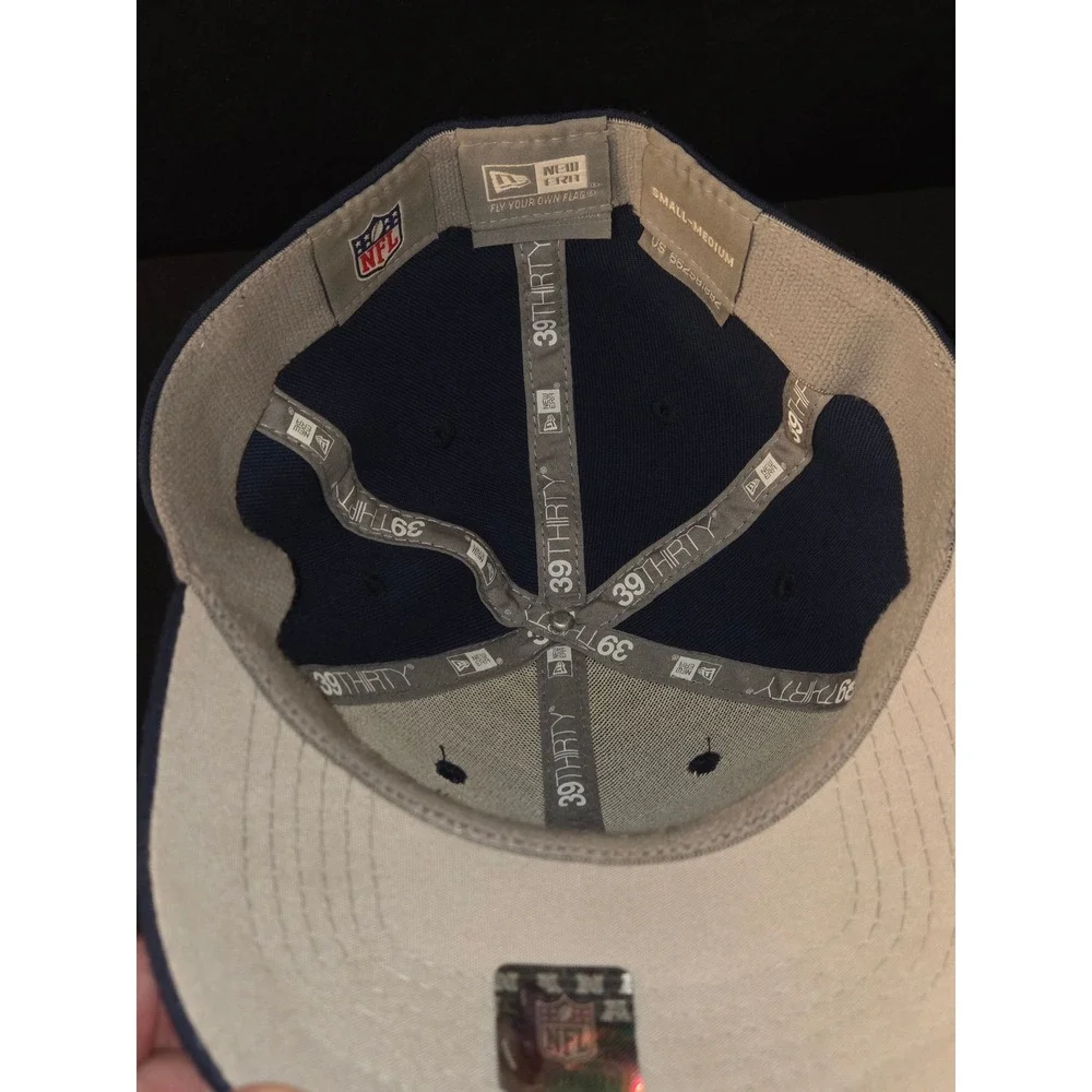 Tennessee Titans New Era 39THIRTY NFL‎ Cap Hat Small-Medium Navy Blue